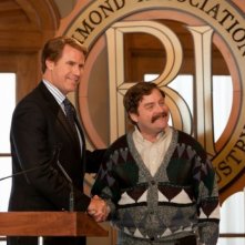 Candidato a sorpresa: Zach Galifianakis e Will Ferrell in una scena del film