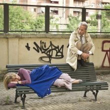 Eva dopo Eva: Angela Finocchiaro e Giovanni Storti in una scena del film