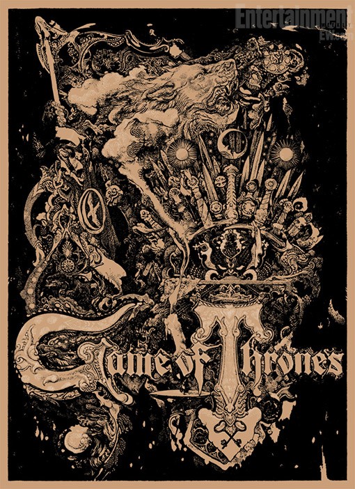 Game Of Thrones Uno Dei Tre Poster Realizzati In Occasione Del Comic Con 2012 245469