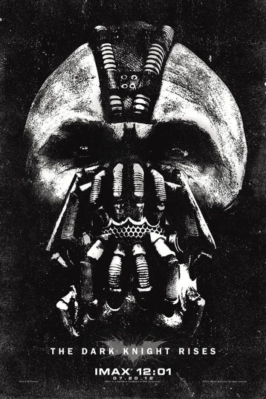 Il Cavaliere Oscuro Il Ritorno Un Inquietante Poster Di Bane 245442