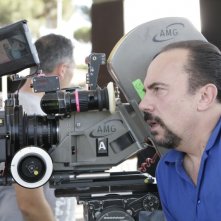 Una donna per la vita: Maurizio Casagrande sul set con la sua macchina da presa