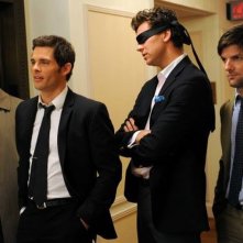 Bachelorette: Adam Scott, James Marsden, Kyle Bornheimer e Hayes MacArthur in una scena