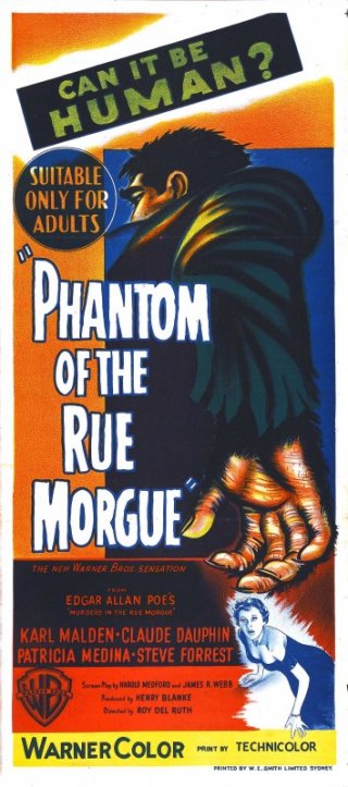 Il mostro della Via Morgue: la locandina del film
