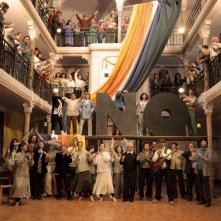 No: il set del film in una foto promozionale