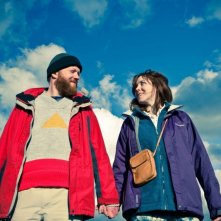 Sightseers: Alice Lowe e Steve Oram, nei panni di Tina e Chris, in una scena