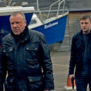 The Sweeney: i protagonisti Ray Winstone e Ben Drew in una scena