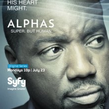 Alphas: un character poster della stagione 2 per Bill Harken, il personaggio interpretato da Malik Yoba