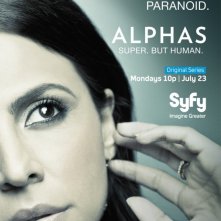 Alphas: un character poster della stagione 2 per Rachel Pirzad, il personaggio interpretato da Azita Ghanizada