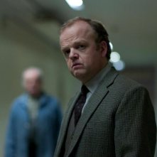 Berberian Sound Studio: il protagonsita Toby Jones in un'immagine tratta dal film