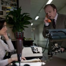 Berberian Sound Studio: il protagonsita Toby Jones in una scena del film con Tonia Sotiropoulou