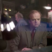 Berberian Sound Studio: il protagonsita Toby Jones in una scena del film nei panni di Gilderoy