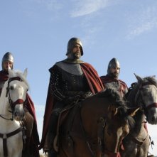 Il cavaliere del Santo Graal: una scena del film