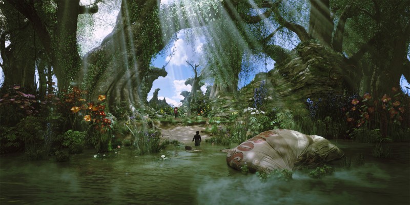 La Lussureggiante Foresta Che Circonda Emerald City In Il Grande E Potente Oz 245948