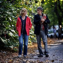 La scoperta dell'alba: i protagonisti Margherita Buy e Sergio Rubini in una scena del film