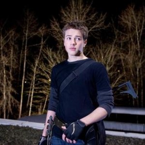 Falling Skies: Connor Jessup in un'immagine dell'episodio Ritorno a casa