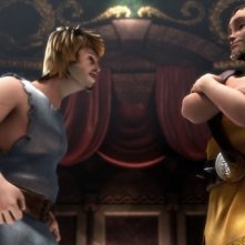 Gladiatori di Roma: Timo parla con il suo rivale Cassio in una scena del film