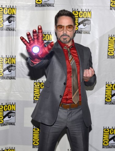 Robert Downey Jr. presenta Iron Man 3 al San Diego Comic Con 2012