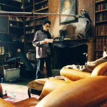 Uomo di carta: una immagine dal set