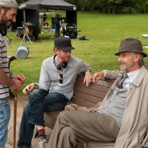 The Words: i registi del film Brian Klugman e Lee Sternthal chiacchierano sul set con Jeremy Irons
