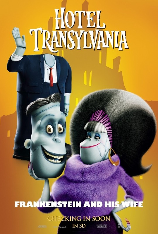 Hotel Transylvania Il Character Poster Di Frankenstein E Consorte 246455