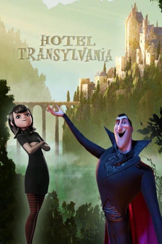 Hotel Transylvania Uno Dei Teaser Poster Del Film Con Mavis E Suo Padre Il Conte Dracula 246440