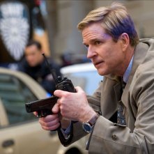 Un primo piano di Matthew Modine ne Il cavaliere oscuro - Il ritorno