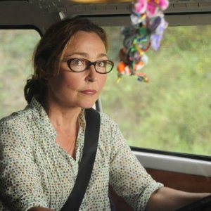Catherine Frot in una sequenza di Bowling