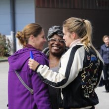 Laurence Arné, Firmine Richard e Mathilde Seigner in una scena di Bowling