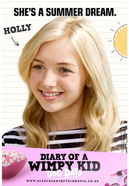 Diary of a Wimpy Kid: Dog Days: Character Poster per Holly (Peyton List ...