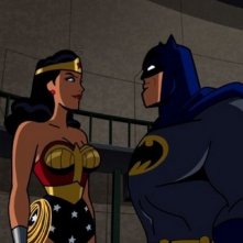 Batman: The Brave And The Bold: Batman e Wonder Woman in una scena della serie