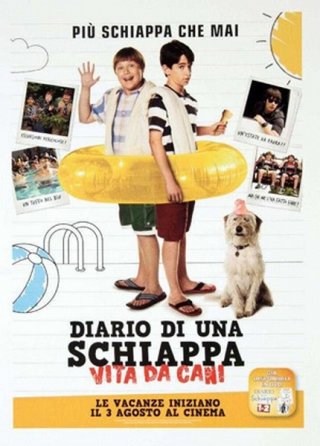 Diario di una schiappa: Vita da cani, la locandina italiana