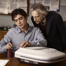 Il rosso e il blu: Roberto Herlitzka e Riccardo Scamarcio in una scena del film