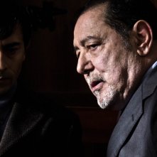 La città ideale: Luigi Lo Cascio, interprete e regista del film, insieme a Luigi Maria Burruano in una scena del film