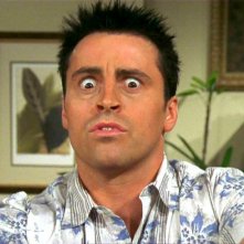 Una buffa espressione di Matt LeBlanc in Friends