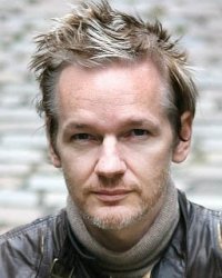 Una foto di Julian Assange