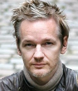 Una foto di Julian Assange