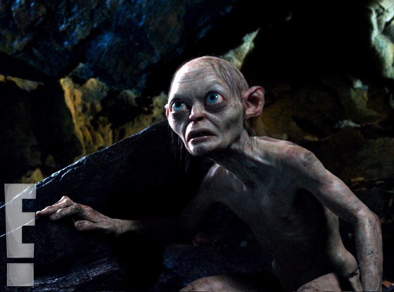 Andy Serkis Trasfigurato Nei Panni Di Gollum Sul Set Di Lo Hobbit Un Viaggio Inaspettato 246968