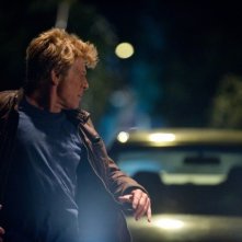Robert Redford in fuga in una scena di The Company You Keep