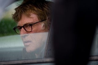 Un intenso primo piano di Robert Redford in The Company You Keep