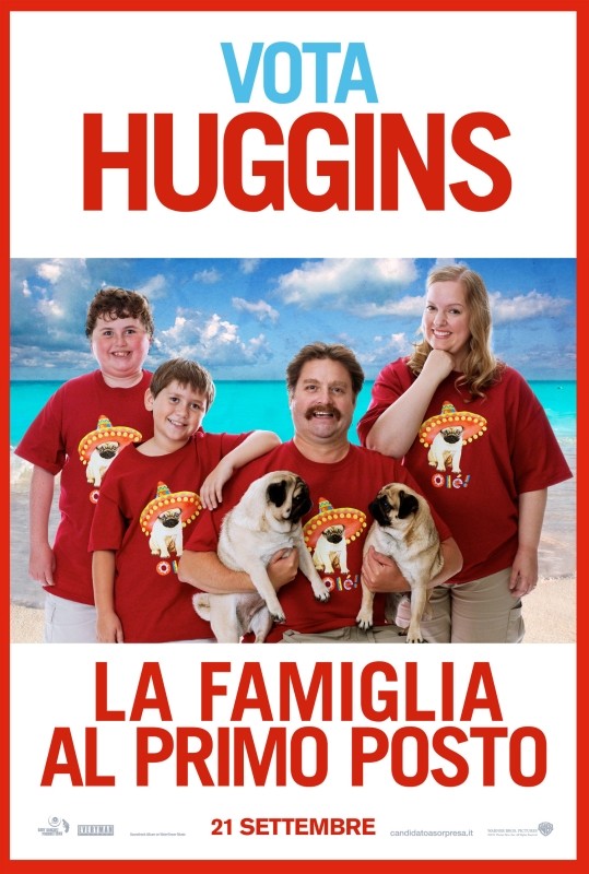 Candidato A Sorpresa Il Character Poster Italiano Di Huggins Interpretato Da Zach Galifianakis 247140