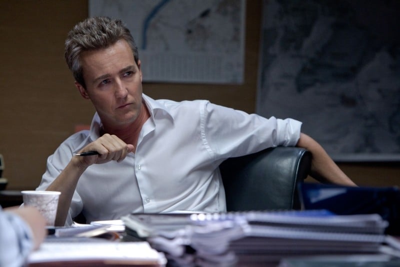 Edward Norton in una scena di The Bourne Legacy