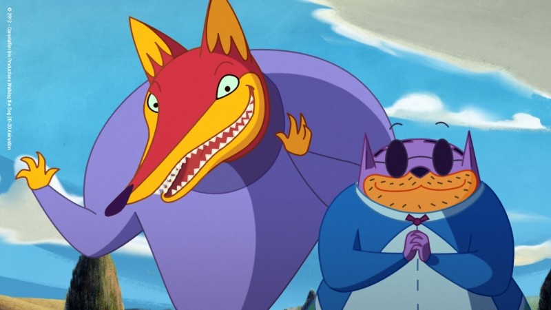 Pinocchio: il gatto e la volpe in una scena del film di Enzo d'Alò