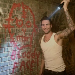 American Horror Story: Adam Levine sul set della seconda stagione.