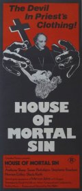 La casa del peccato mortale: la locandina del film