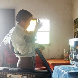 Polvo: il protagonista del film Agustin Ortíz Pérez in una scena