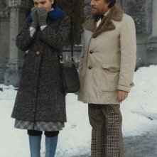 Primo amore: Ugo Tognazzi e Ornella Muti in una scena del film