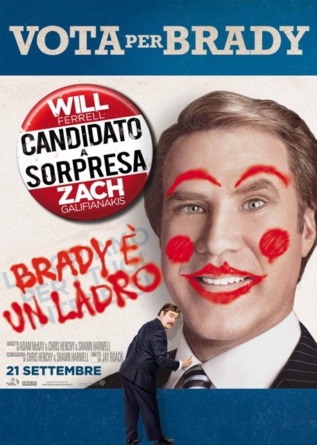 Candidato A Sorpresa Poster Graffitato Di Will Ferrell In Esclusiva Per Movieplayer It Del Film 247600