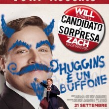 Candidato a sorpresa: poster 'graffitato' di Zach Galifianakis in esclusiva per Movieplayer.it del film