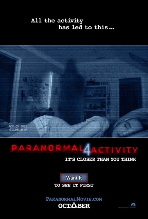 Paranormal Activity 4 La Locandina Del Film 247673