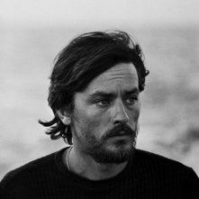Alain Delon con la barba
